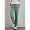 Pantalon chino vert STREET ONE