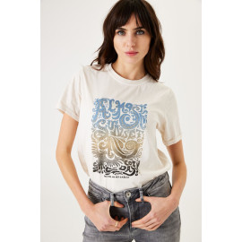 T-shirt beige GARCIA