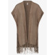 Poncho marron STREET ONE