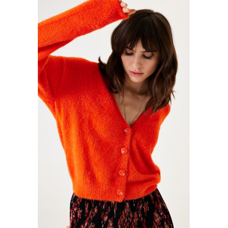 Cardigan orange GARCIA