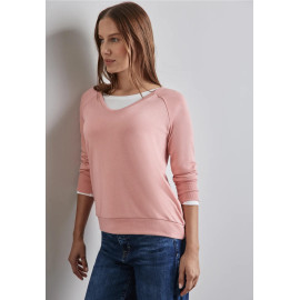 Pull-Tshirt rose STREET ONE