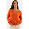 Pull orange LOLA ESPELETA