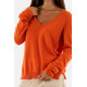 Pull orange LOLA ESPELETA