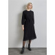 Robe plissée noire STREET ONE