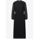 Robe plissée noire STREET ONE