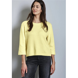 Pull jaune chiné STREET ONE