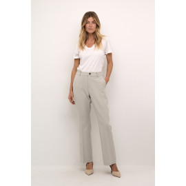 Pantalon Barny rayé CREAM