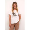 T-shirt Velie blanc CREAM